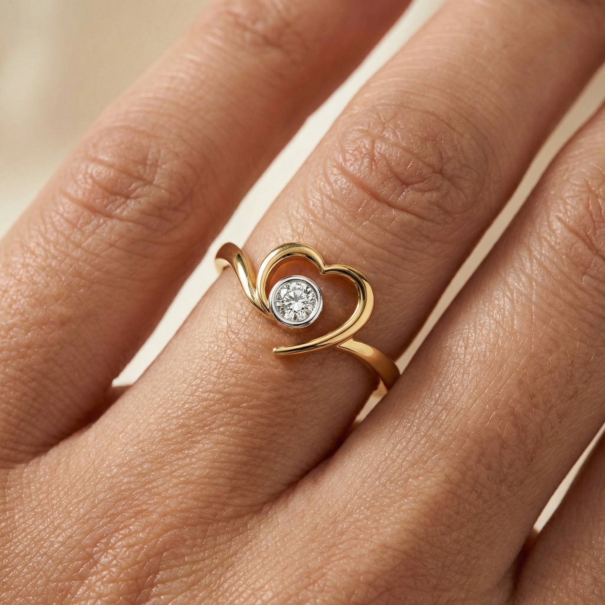 In Your Heart - Lab Diamond Ring Secondary image