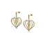 Wrapped in Love - Lab Diamond Drop Earrings