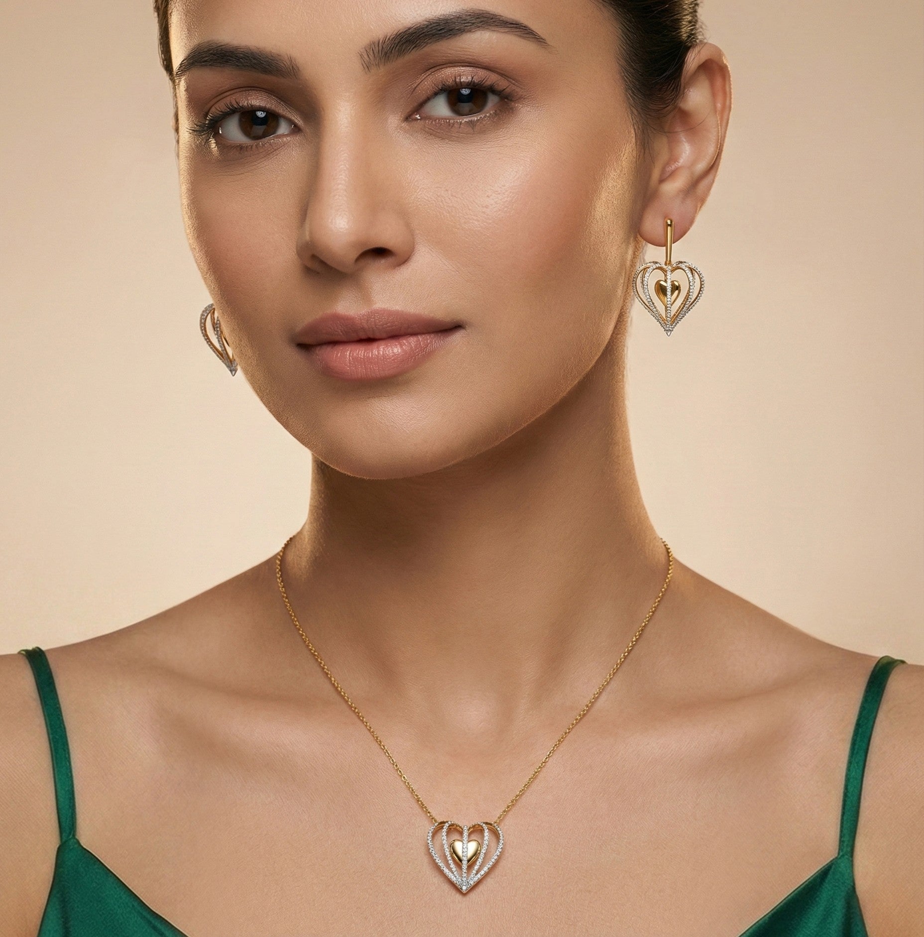 Wrapped in Love - Lab Diamond Drop Earrings