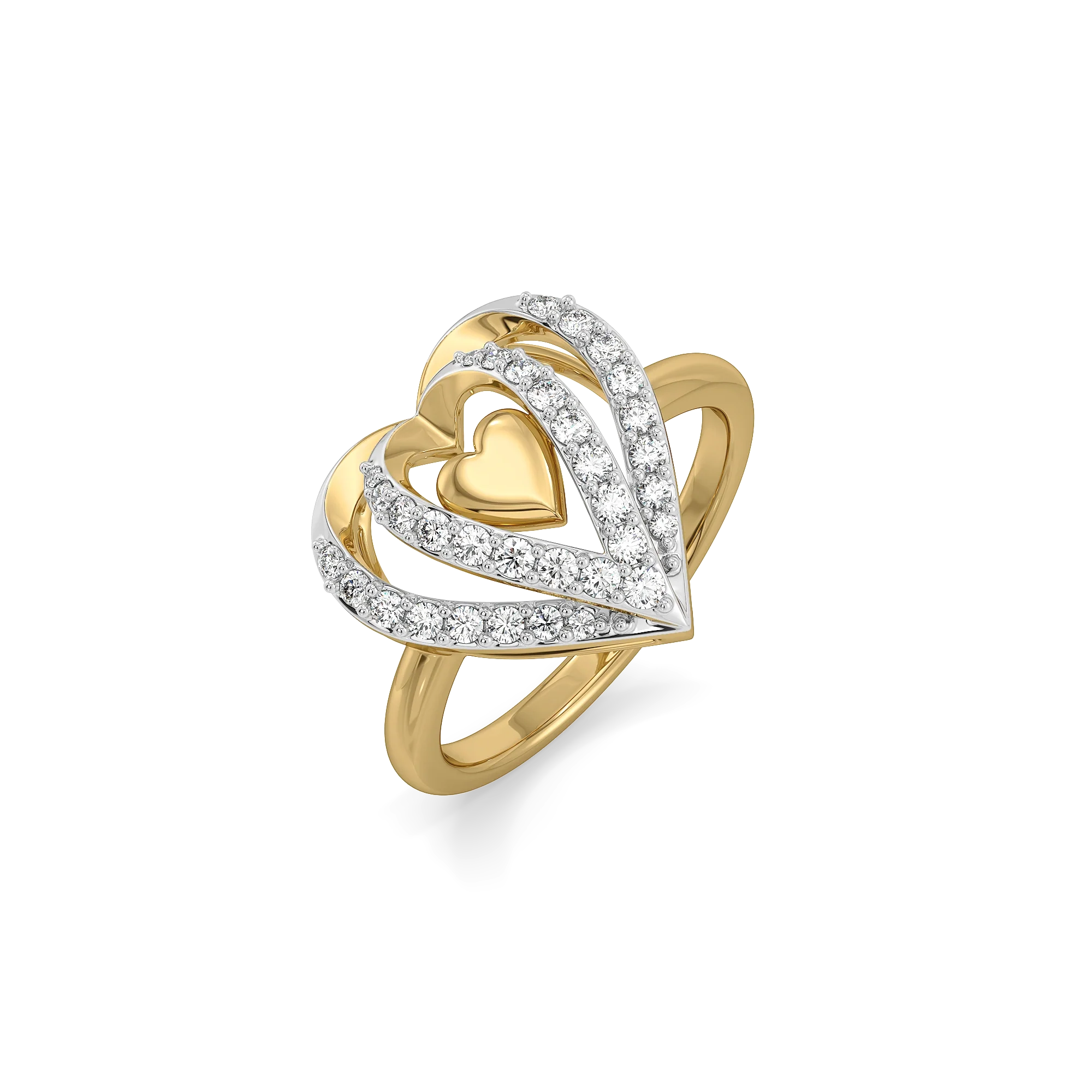 Wrapped in Love - Lab Diamond Ring Secondary image