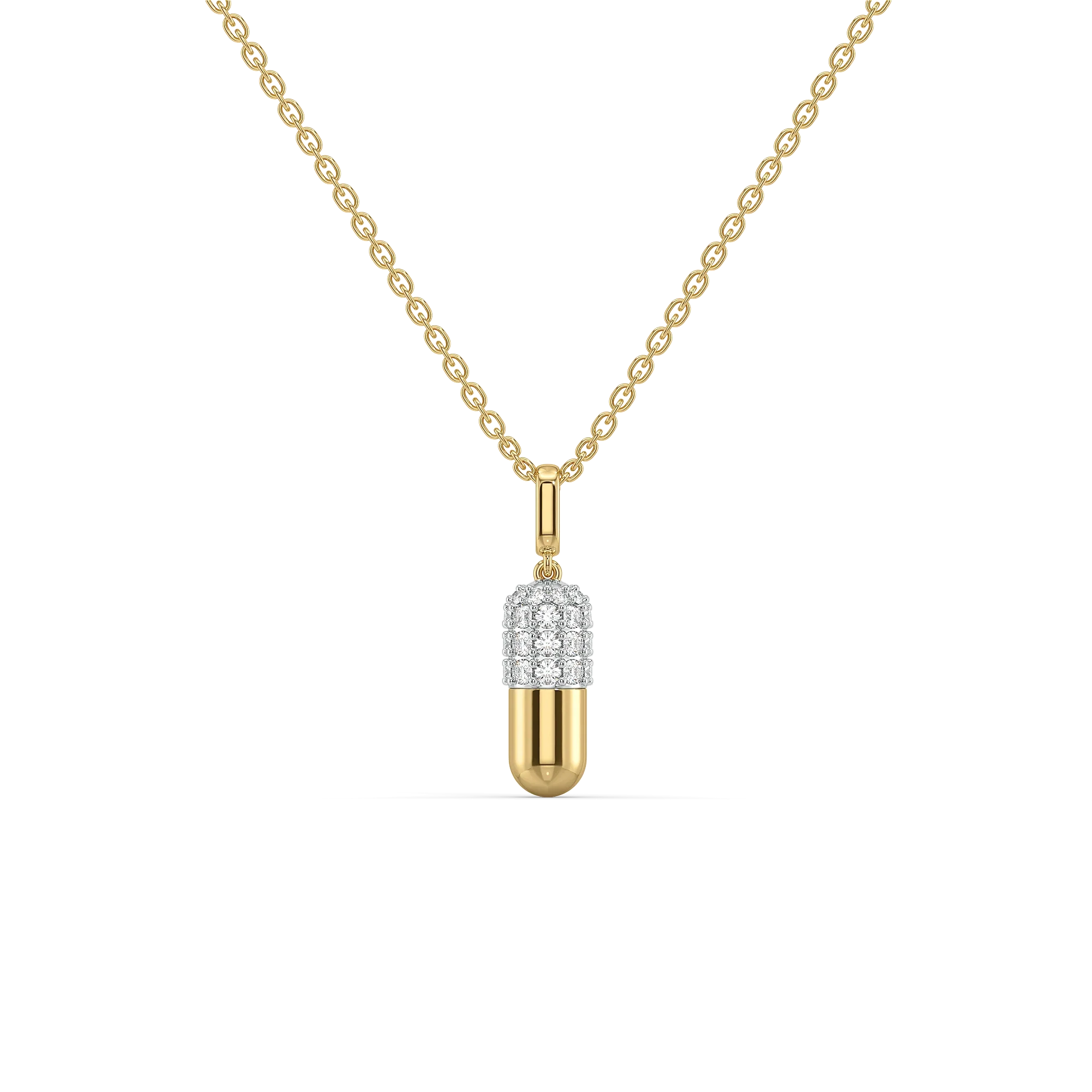 Love Capsule - Lab Diamond Necklace Main image