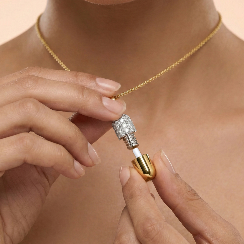 Love Capsule - Lab Diamond Necklace Secondary image
