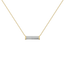 Love Bar - Lab Diamond Necklace