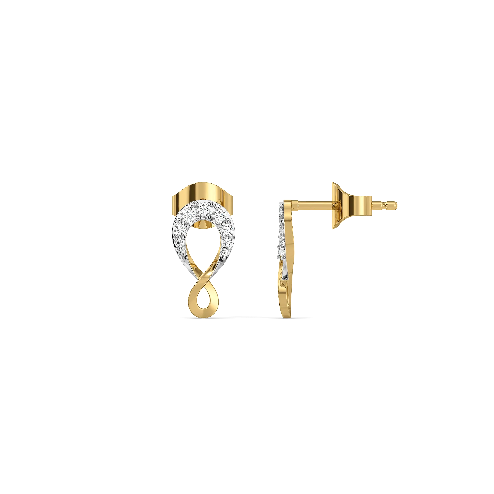 Endless You - Lab Diamond Stud Earrings