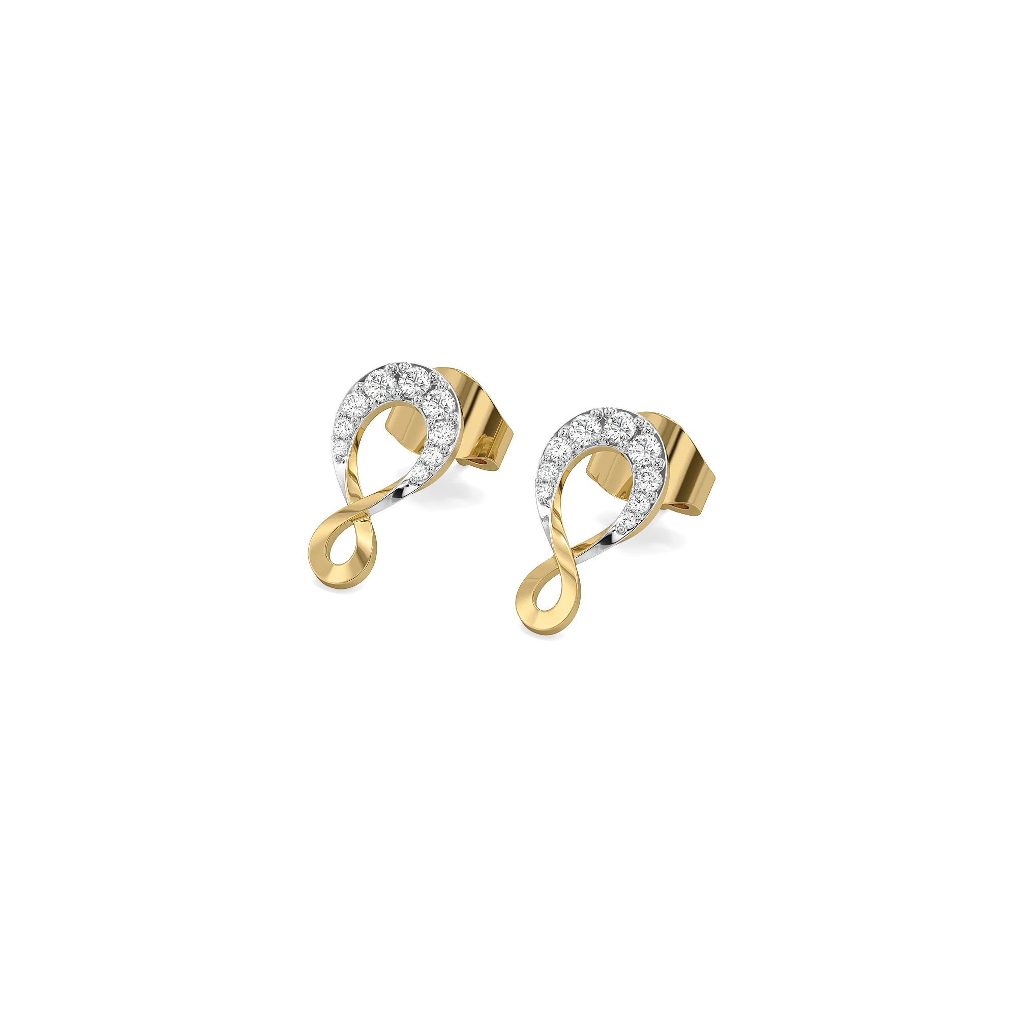 Endless You - Lab Diamond Stud Earrings Main image