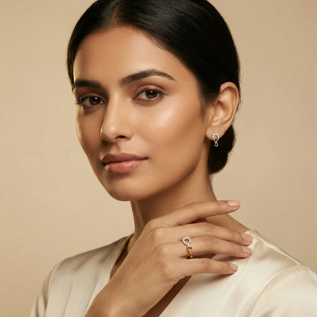 Endless You - Lab Diamond Stud Earrings