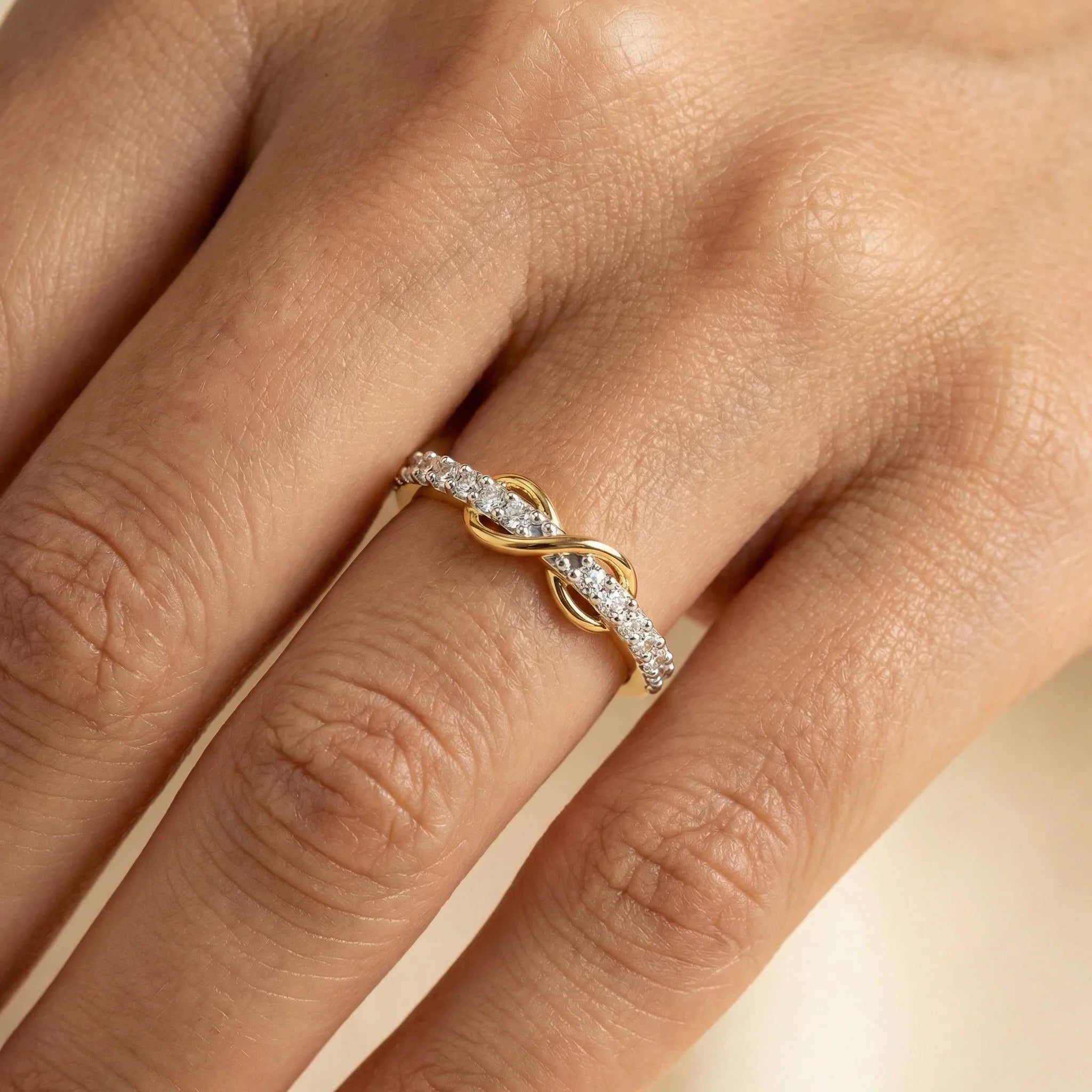 Eternally Yours - Lab Diamond Ring Main image