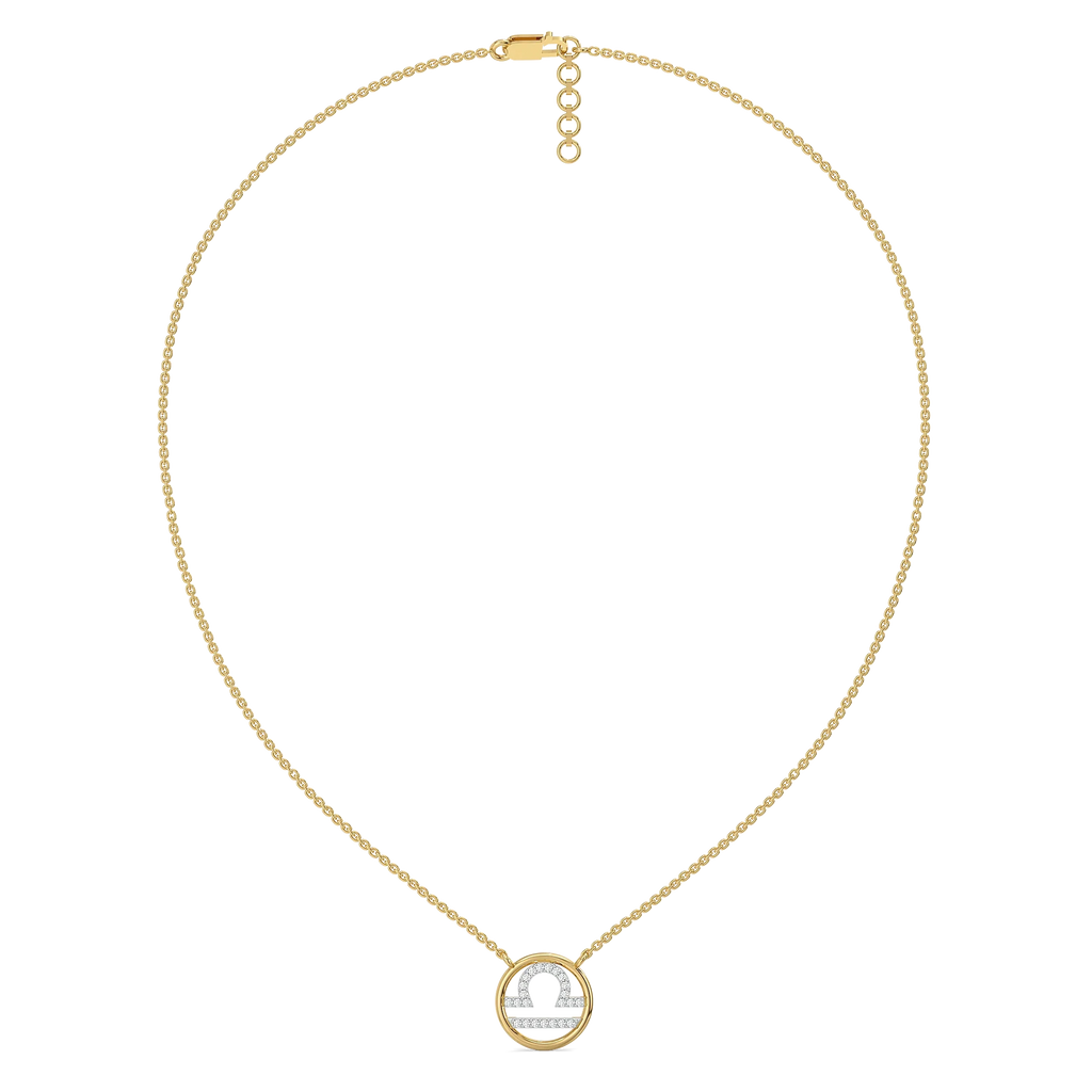 Libra Harmony - Lab Diamond Necklace