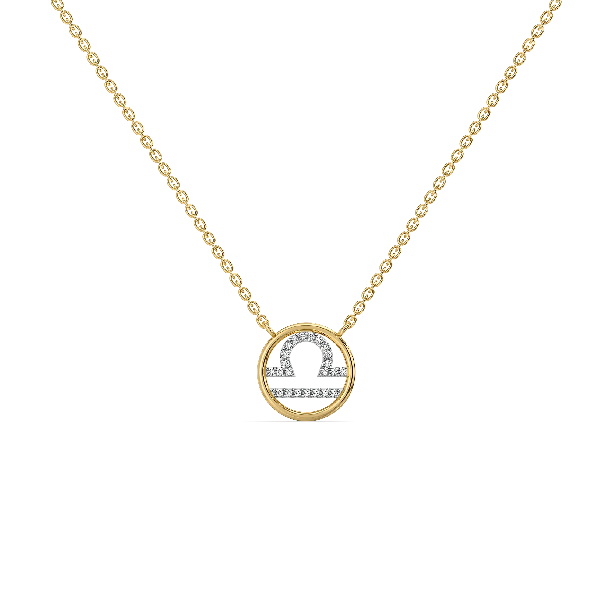 Libra Harmony - Lab Diamond Necklace Main image