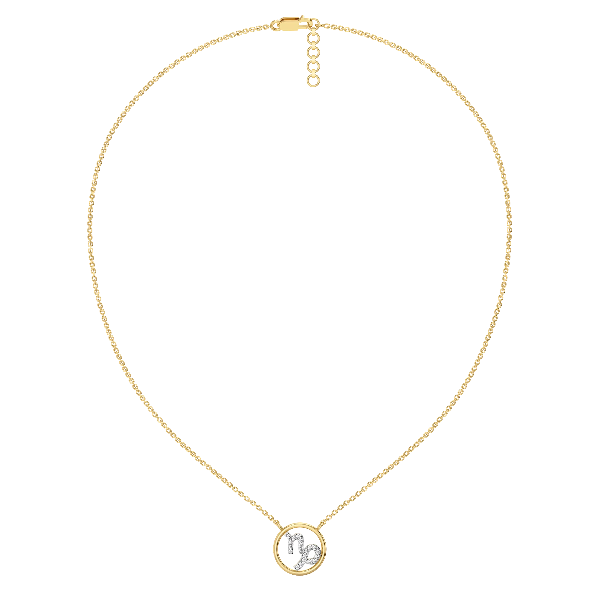 Capricorn Crown - Lab Diamond Necklace