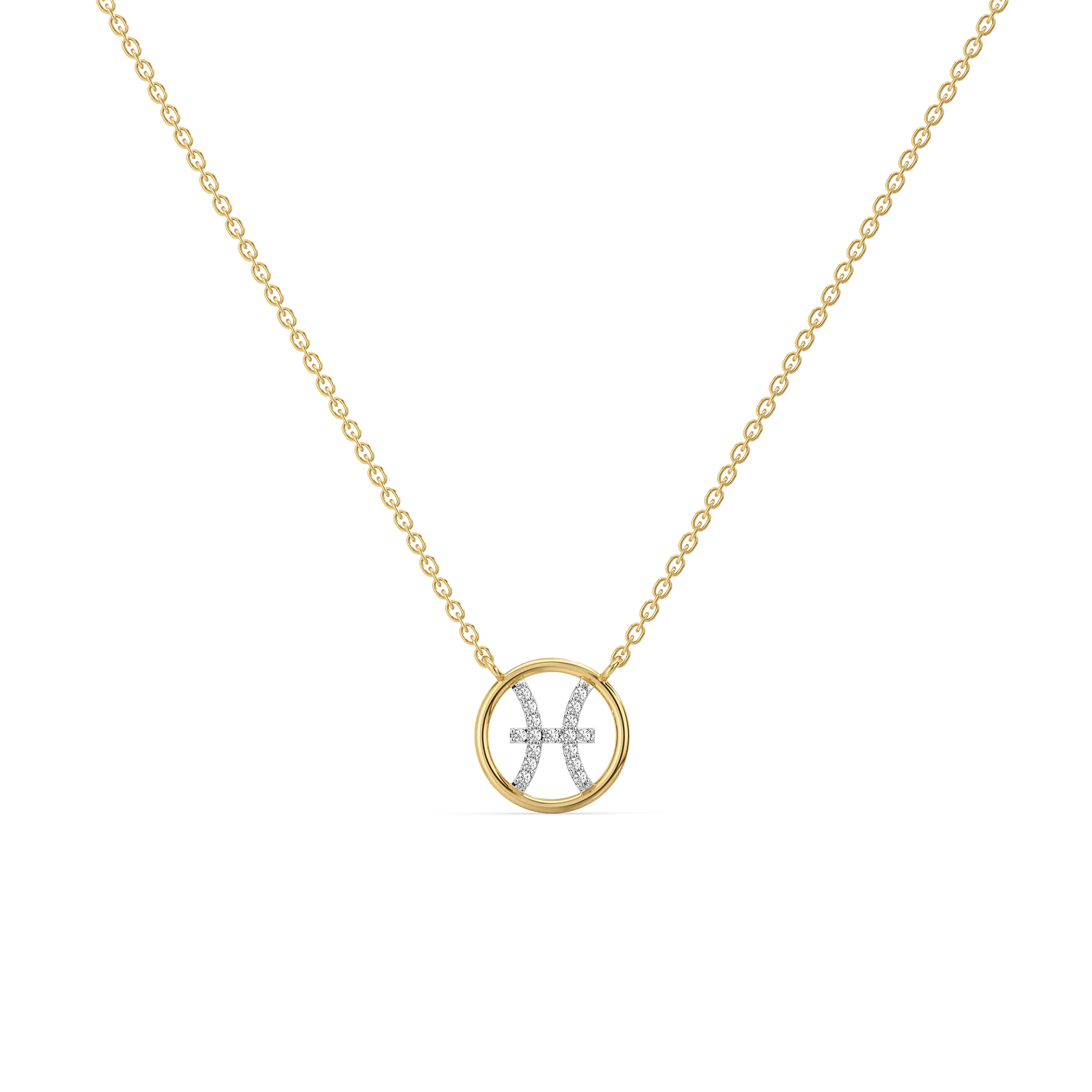 Pisces Dream - Lab Diamond Necklace Main image