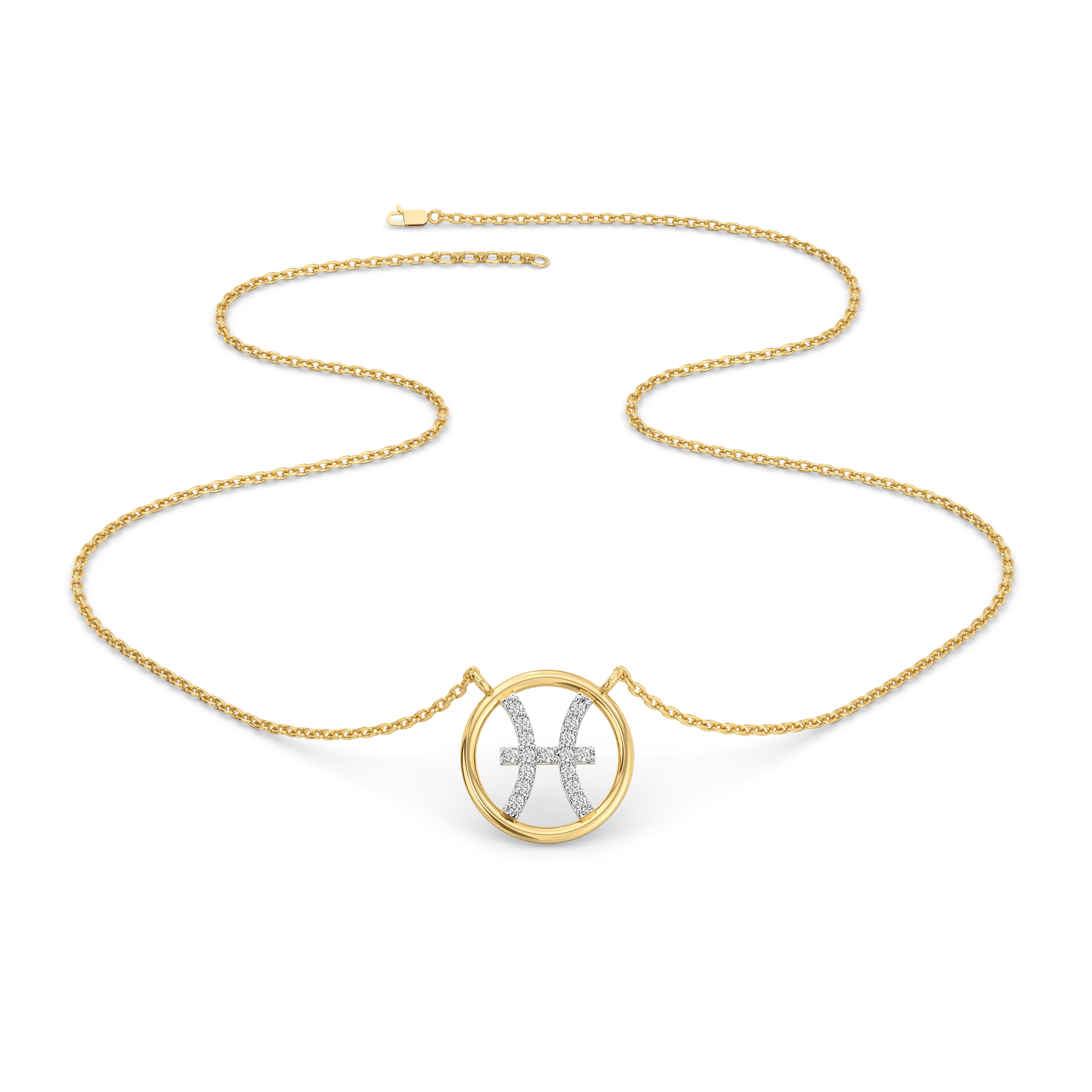 Pisces Dream - Lab Diamond Necklace