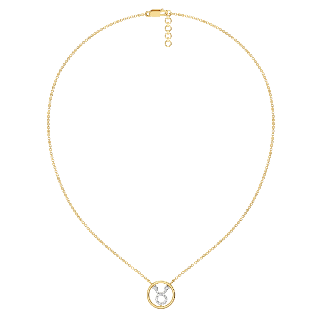 Taurus Glow - Lab Diamond Necklace