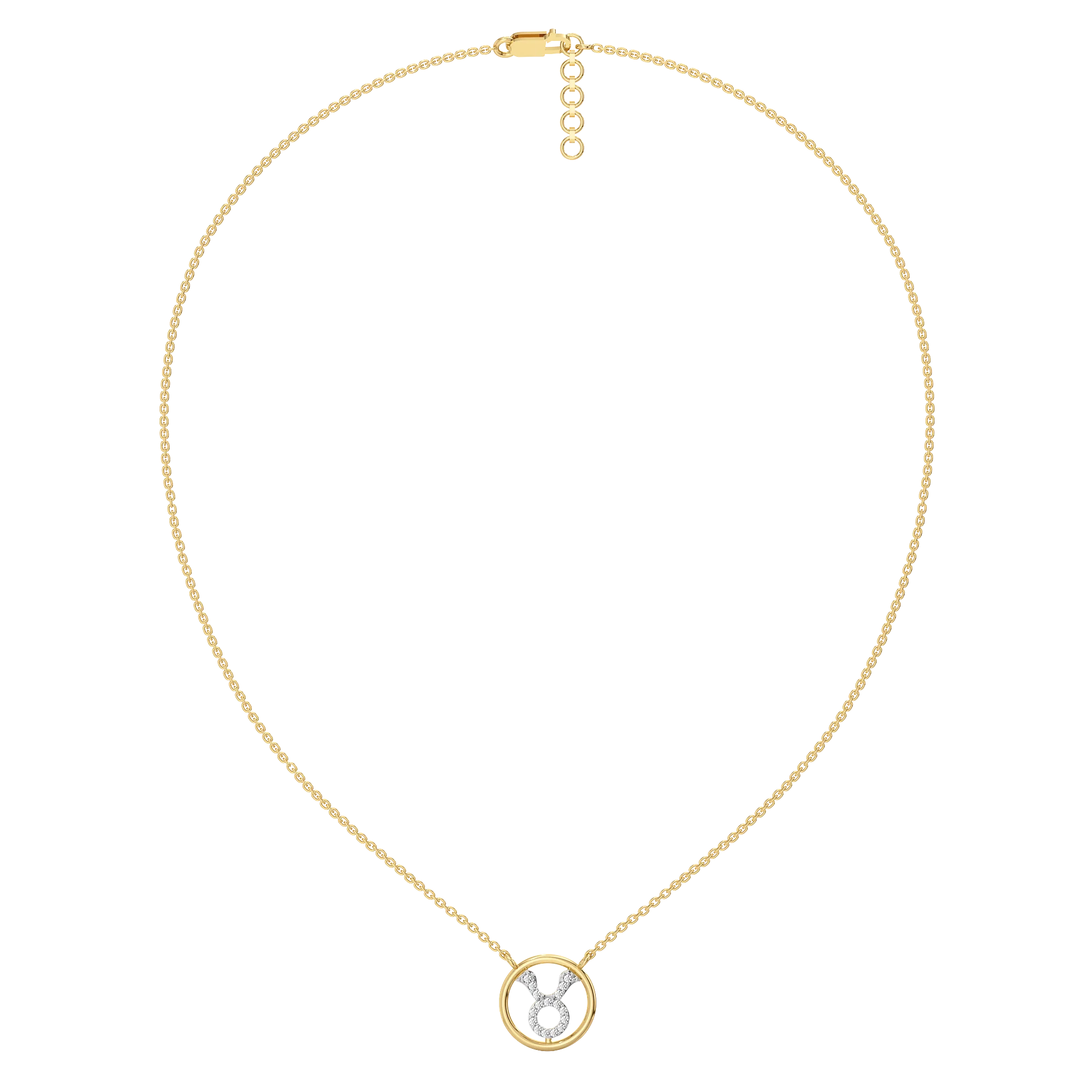 Taurus Glow - Lab Diamond Necklace