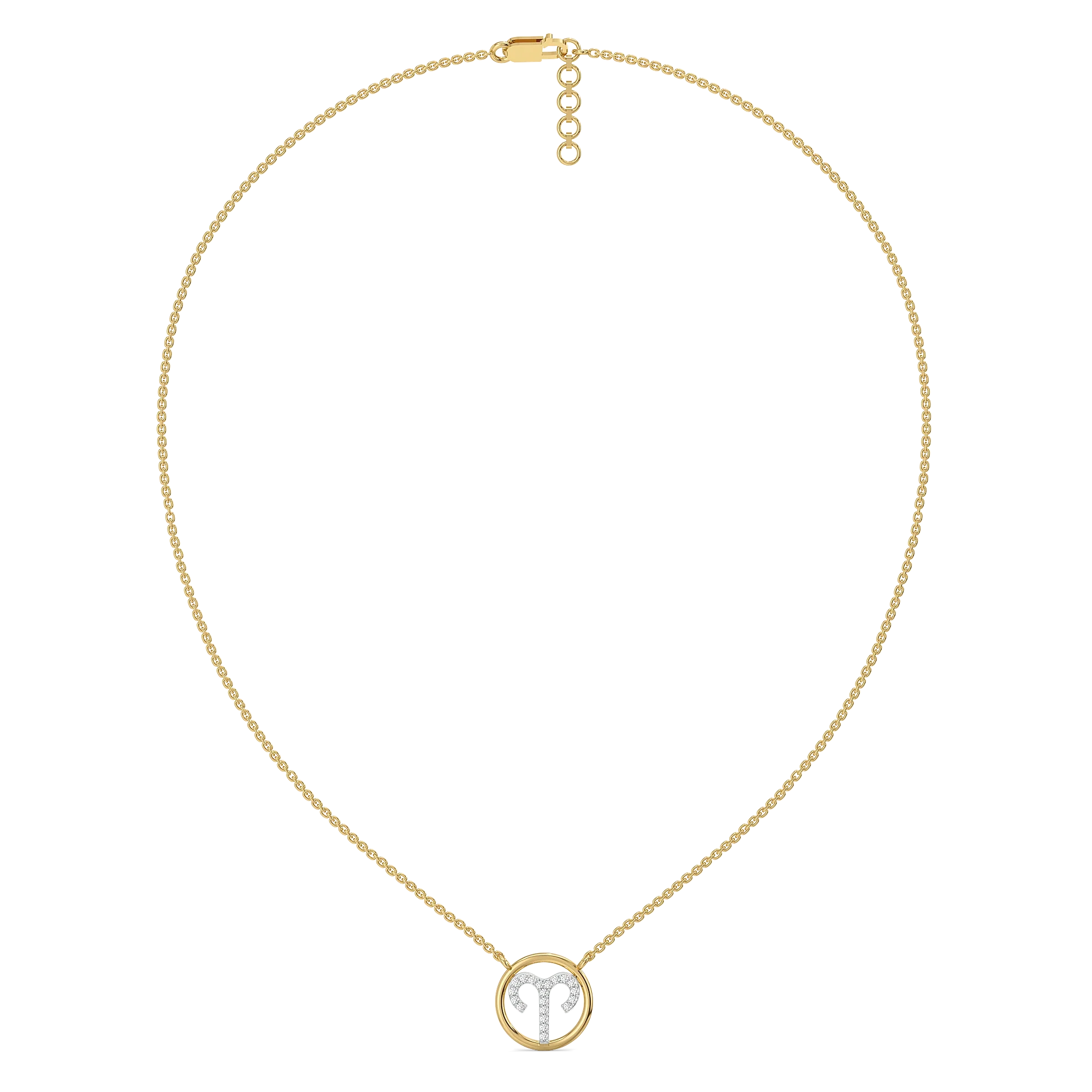 Aries Ember - Lab Diamond Necklace