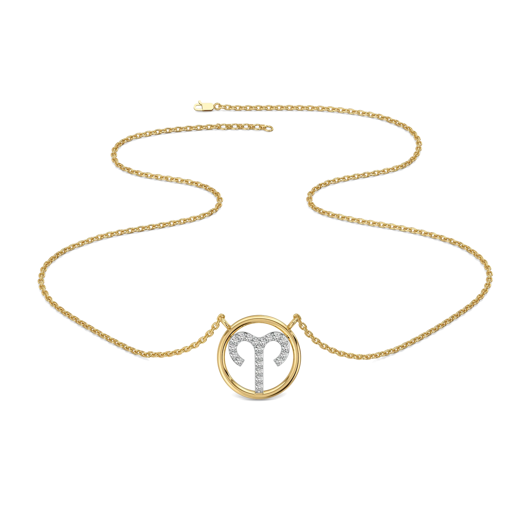 Aries Ember - Lab Diamond Necklace