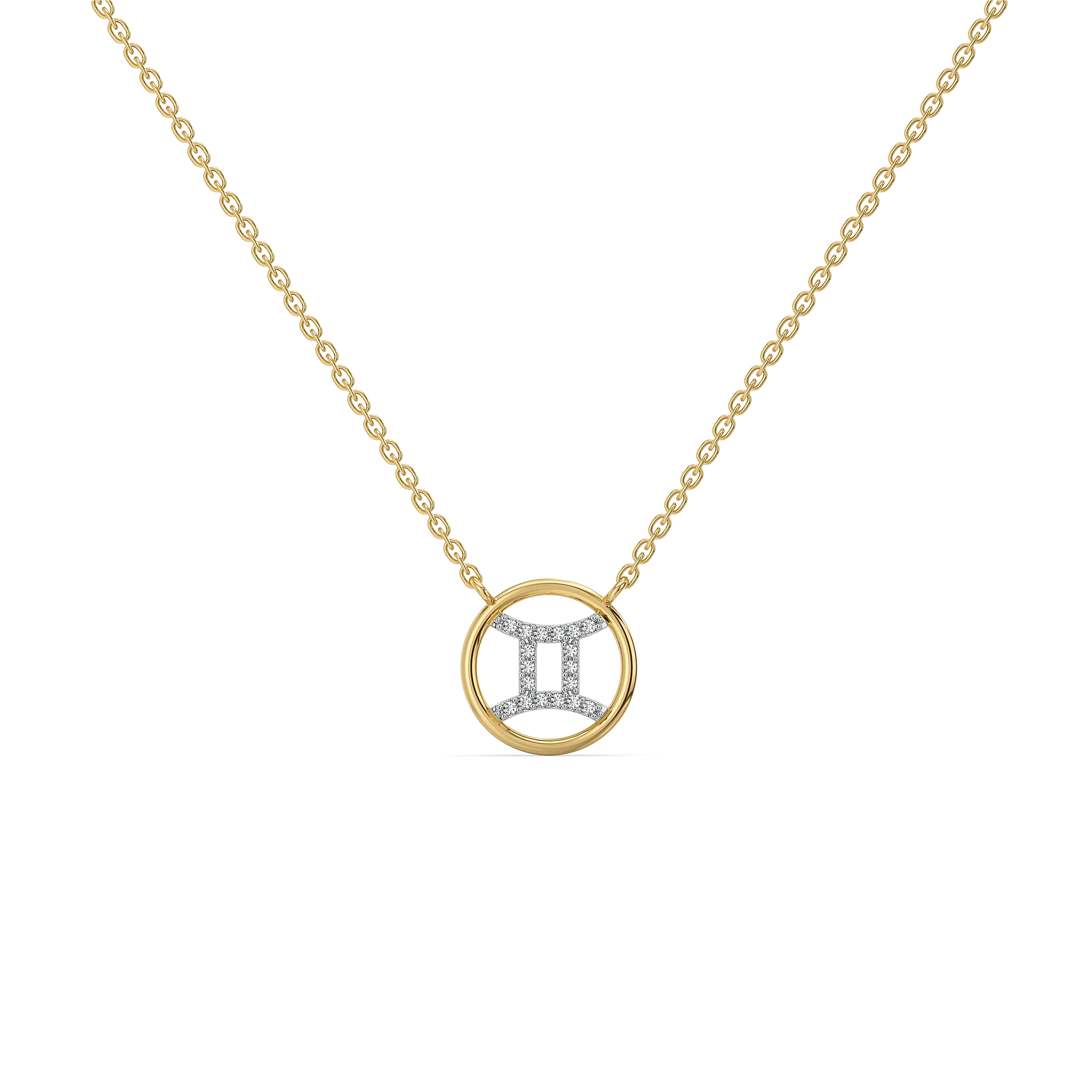 Gemini Light - Lab Diamond Necklace Main image