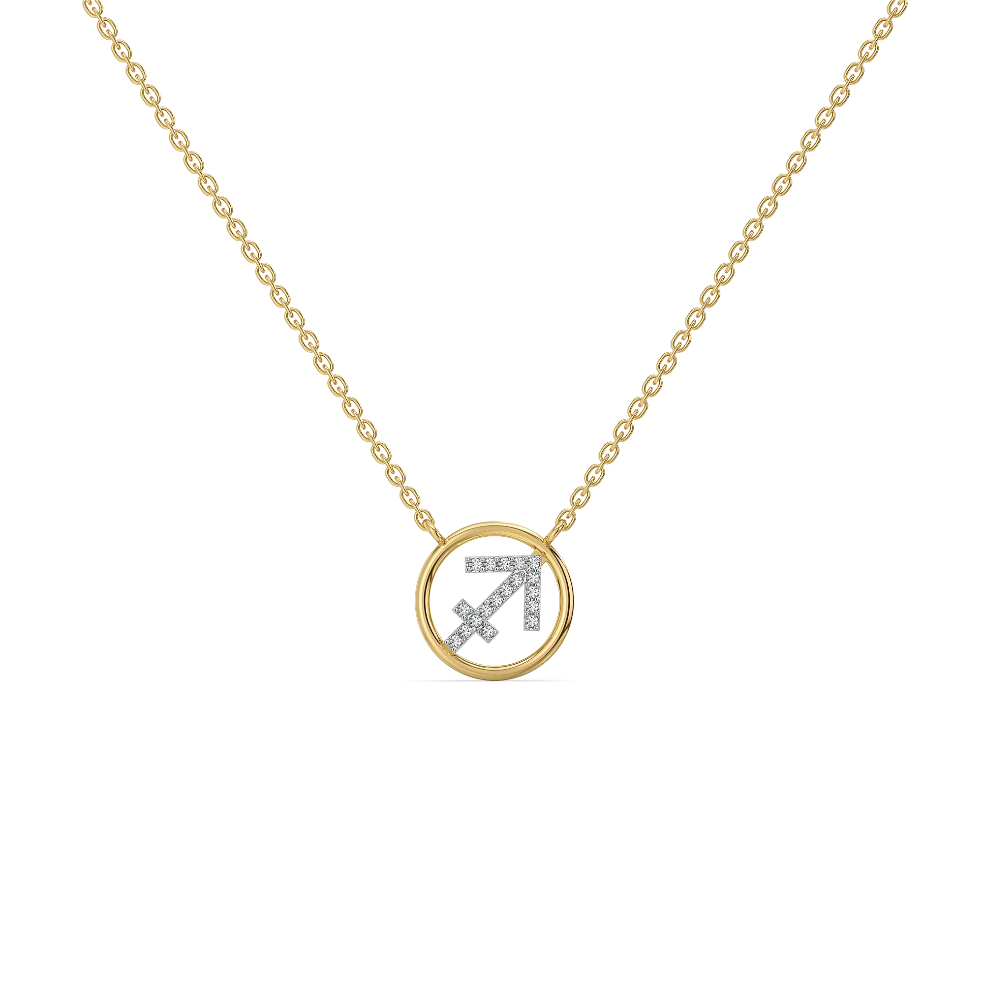 Sagittarius Trail - Lab Diamond Necklace