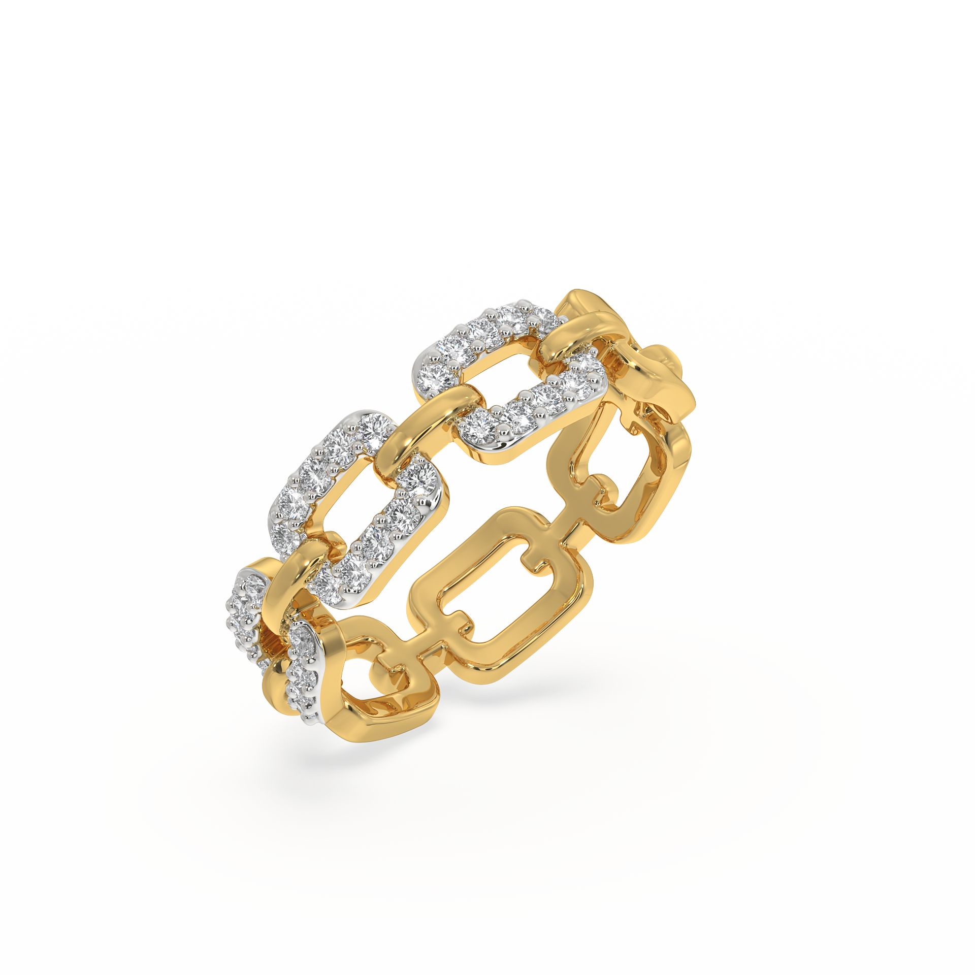 Linkin' It Up - Lab Diamond Band Ring Main image