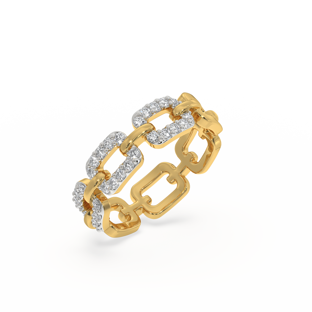 Linkin' It Up - Lab Diamond Band Ring