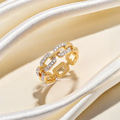 Linkin' It Up - Lab Diamond Band Ring