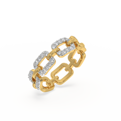 Linkin' It Up - Lab Diamond Band Ring