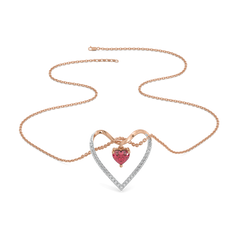 "Love on a String" - Lab Diamond Necklace