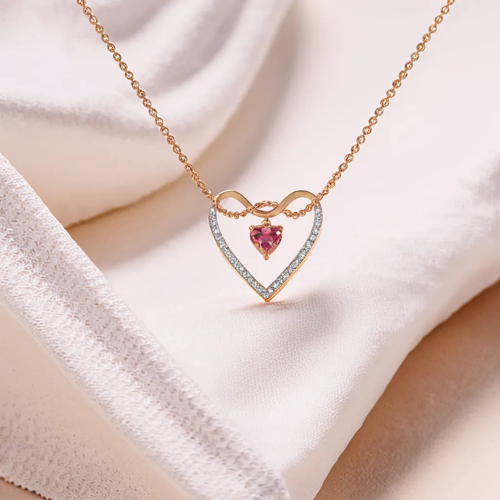 "Love on a String" - Lab Diamond Necklace