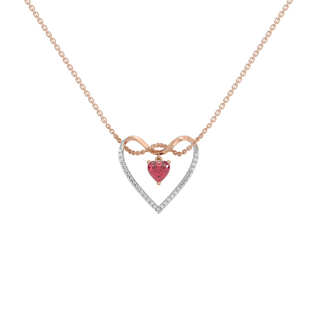 "Love on a String" - Lab Diamond Necklace