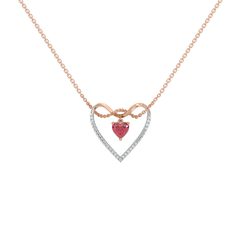 "Love on a String" - Lab Diamond Necklace