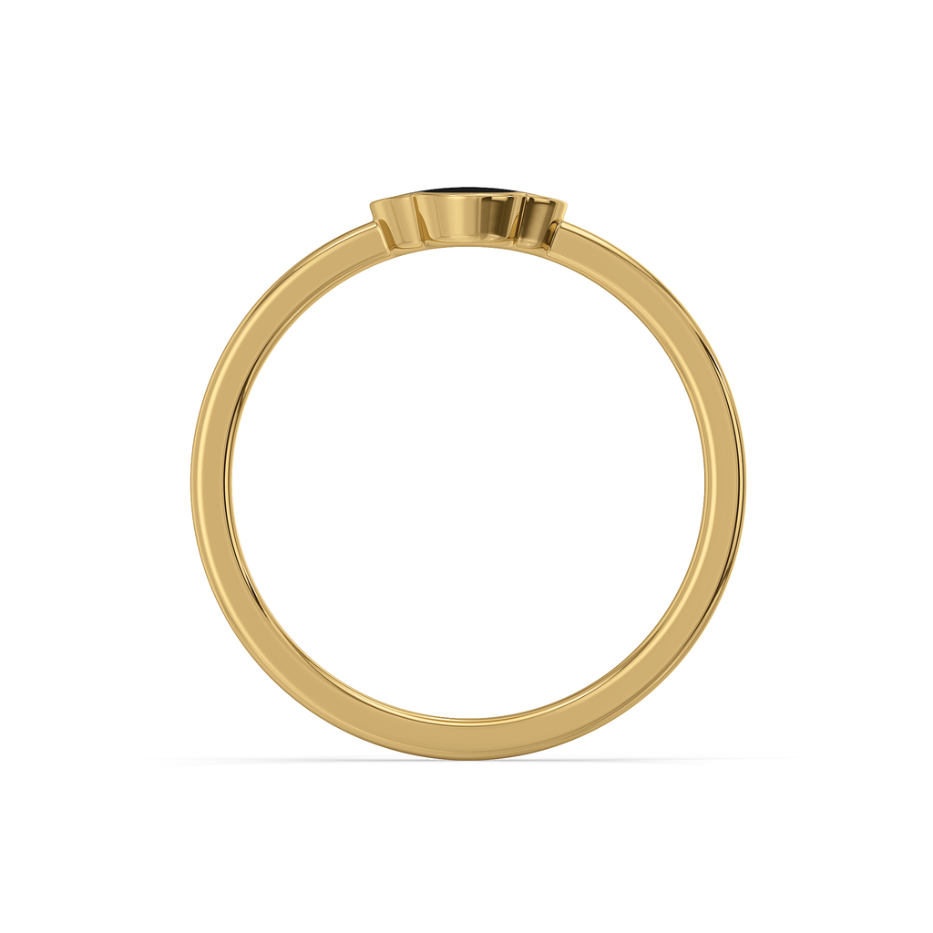 Midnight Enchanted - 18kt Gold Vermeil Fashion Ring