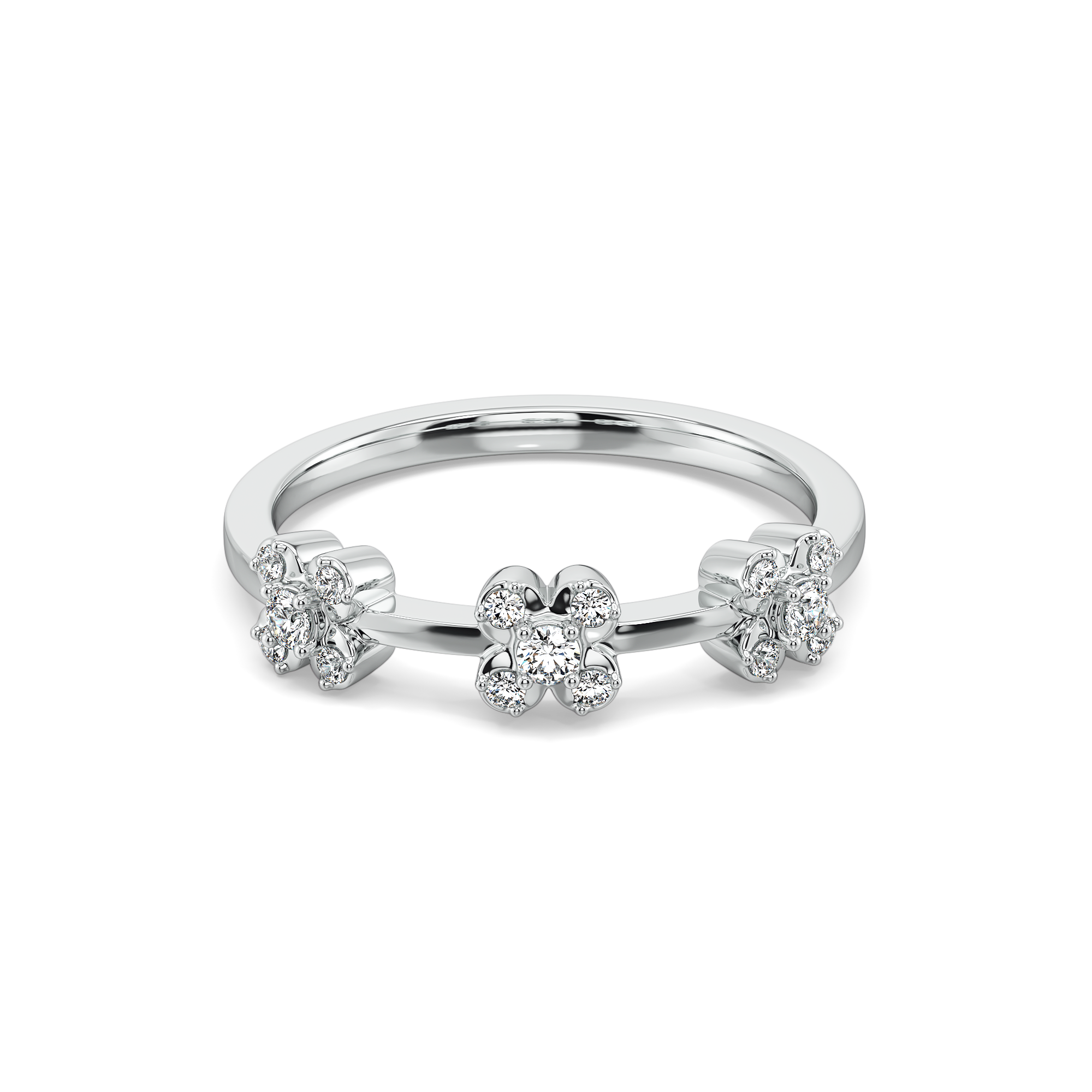 Mini Flower - Lab Diamond Sequence Ring