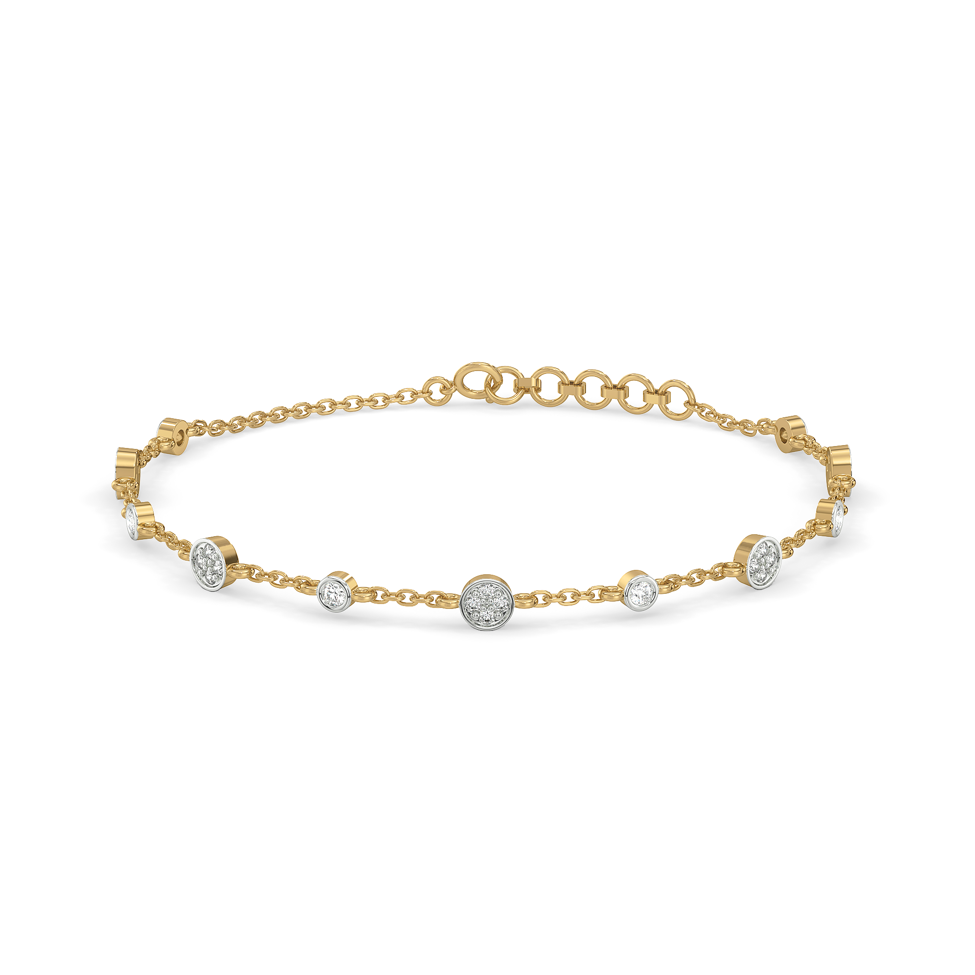 Multi Spheres - Lab Diamond Radiance Bracelet Main image