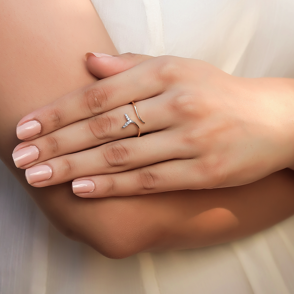 Siren’s Whisper - Lab Diamond Ring Secondary image