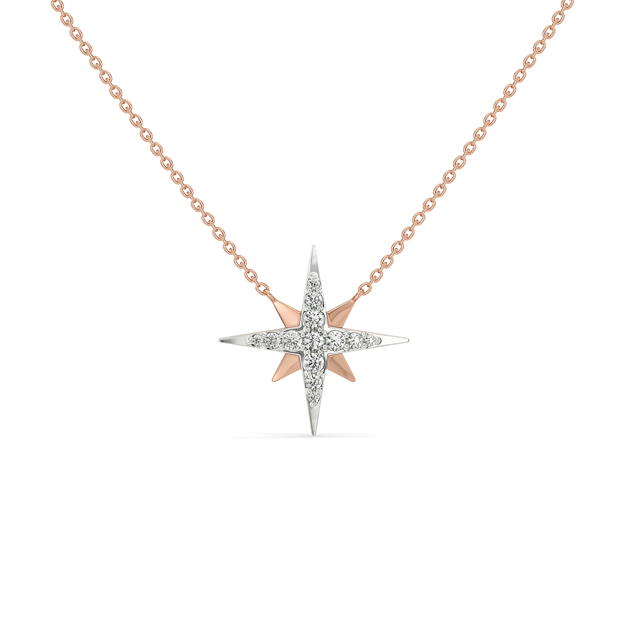 The North Star - Lab Diamond Pendant Main image