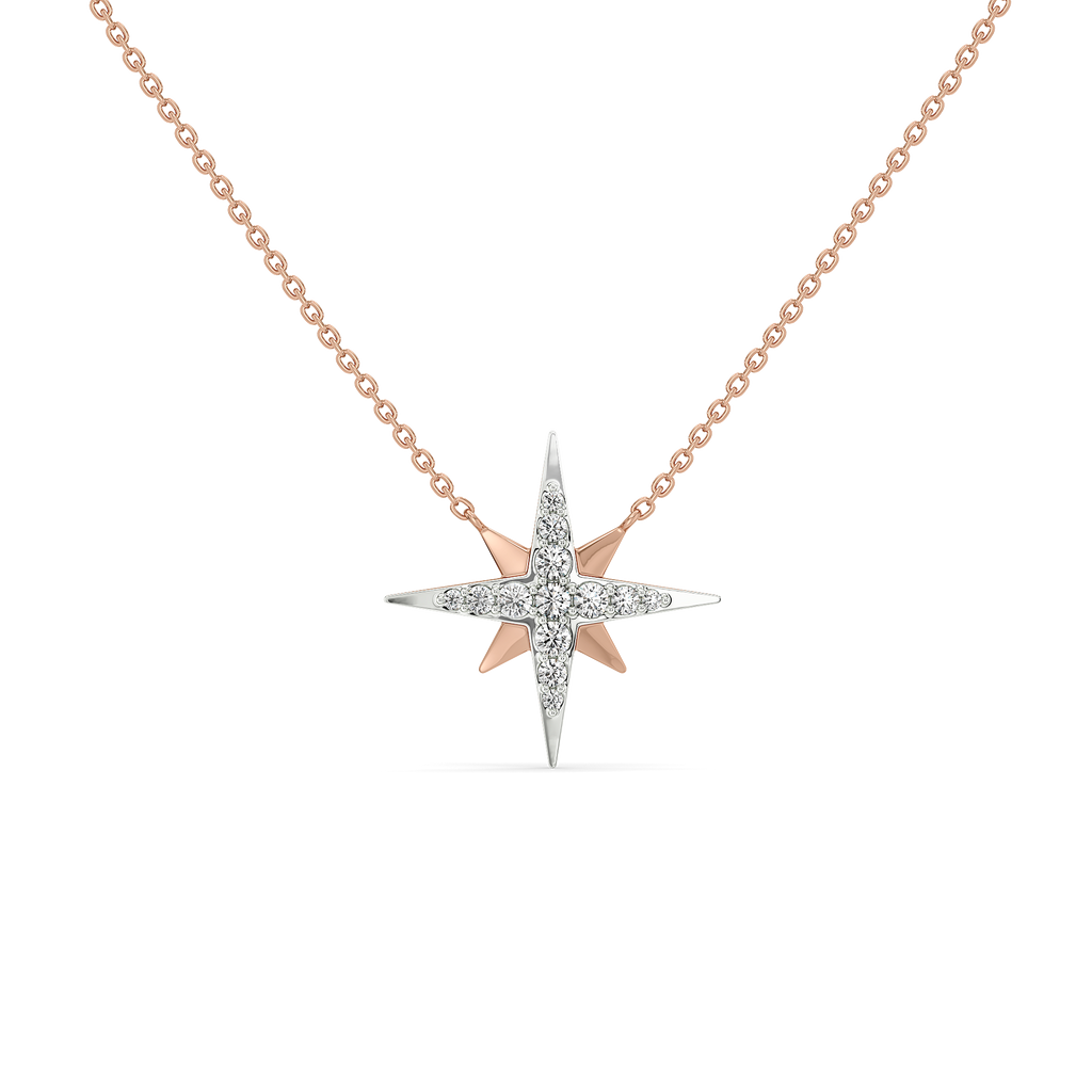 The North Star - Lab Diamond Pendant