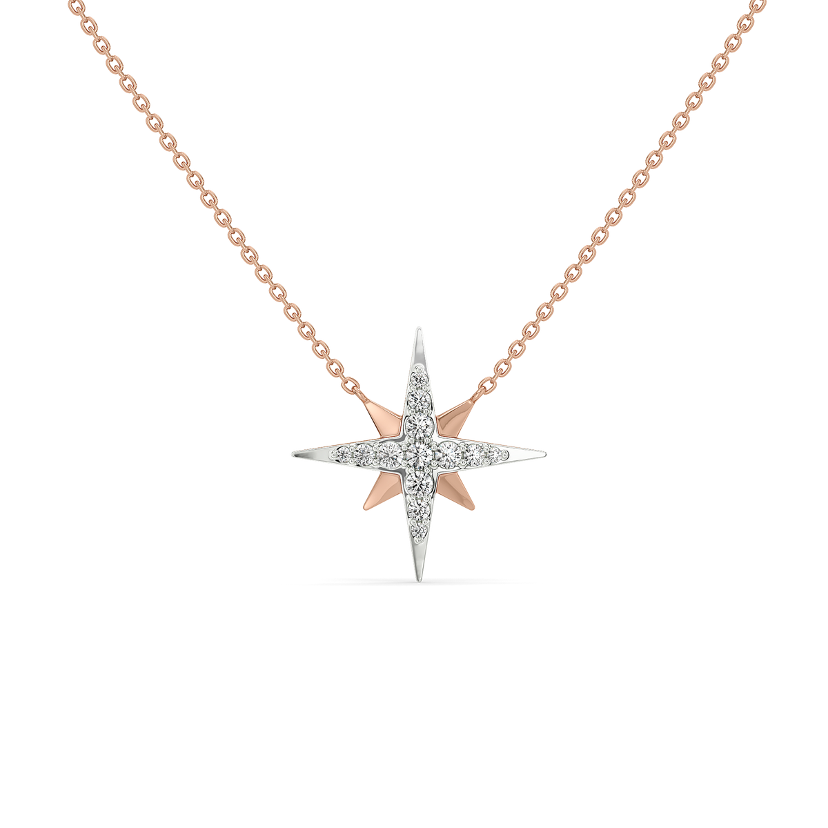 The North Star - Lab Diamond Pendant