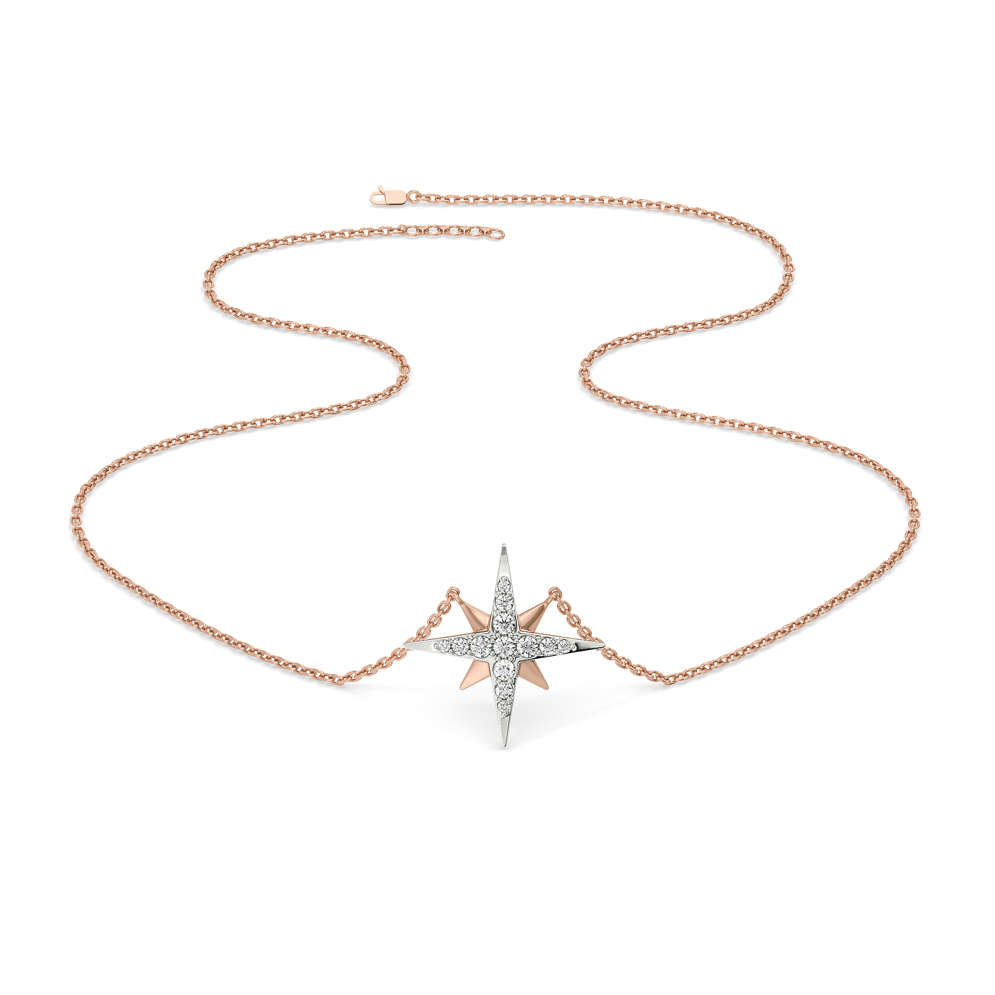 The North Star - Lab Diamond Pendant