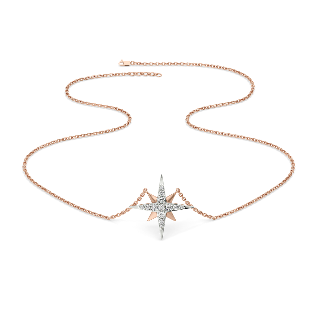 The North Star - Lab Diamond Pendant