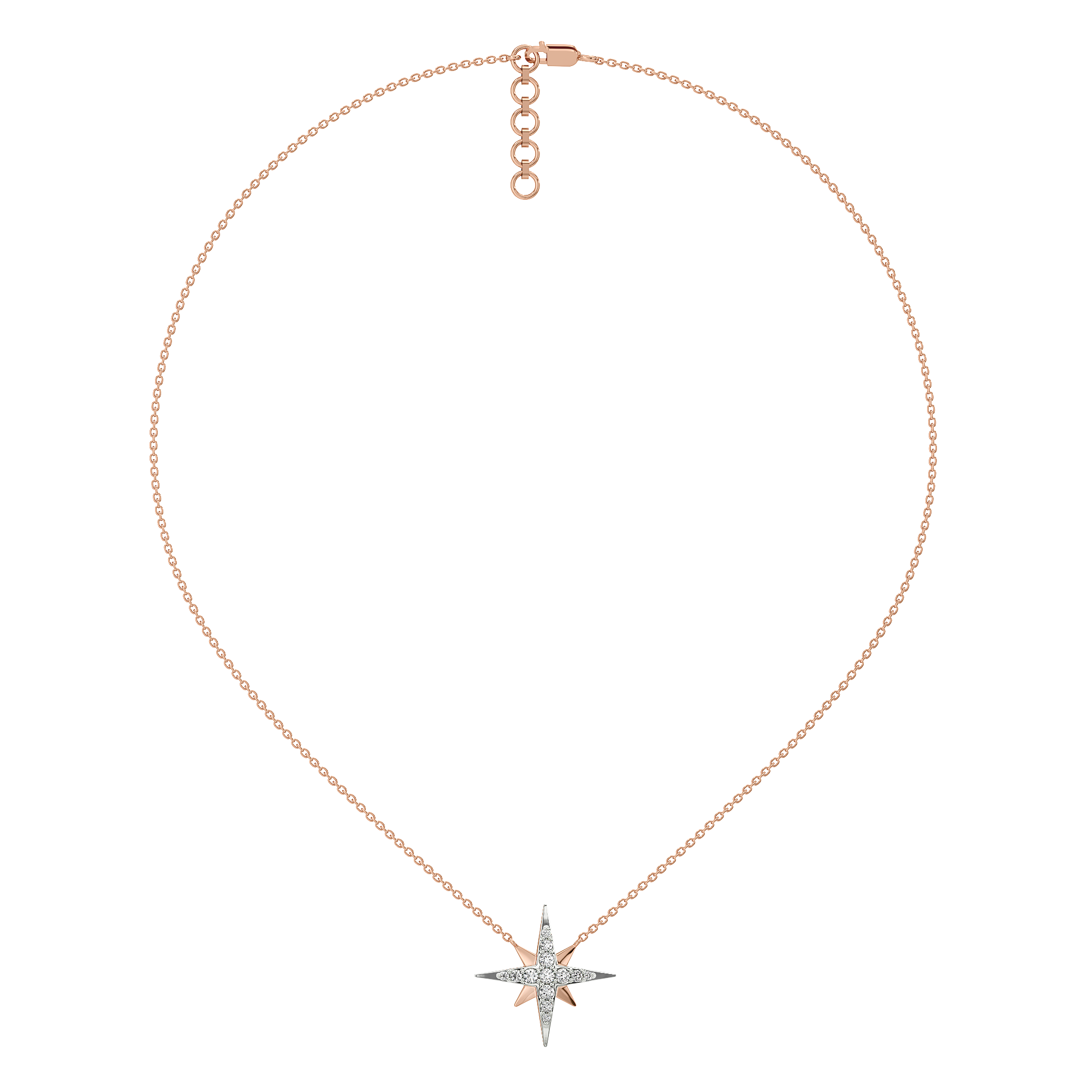 The North Star - Lab Diamond Pendant