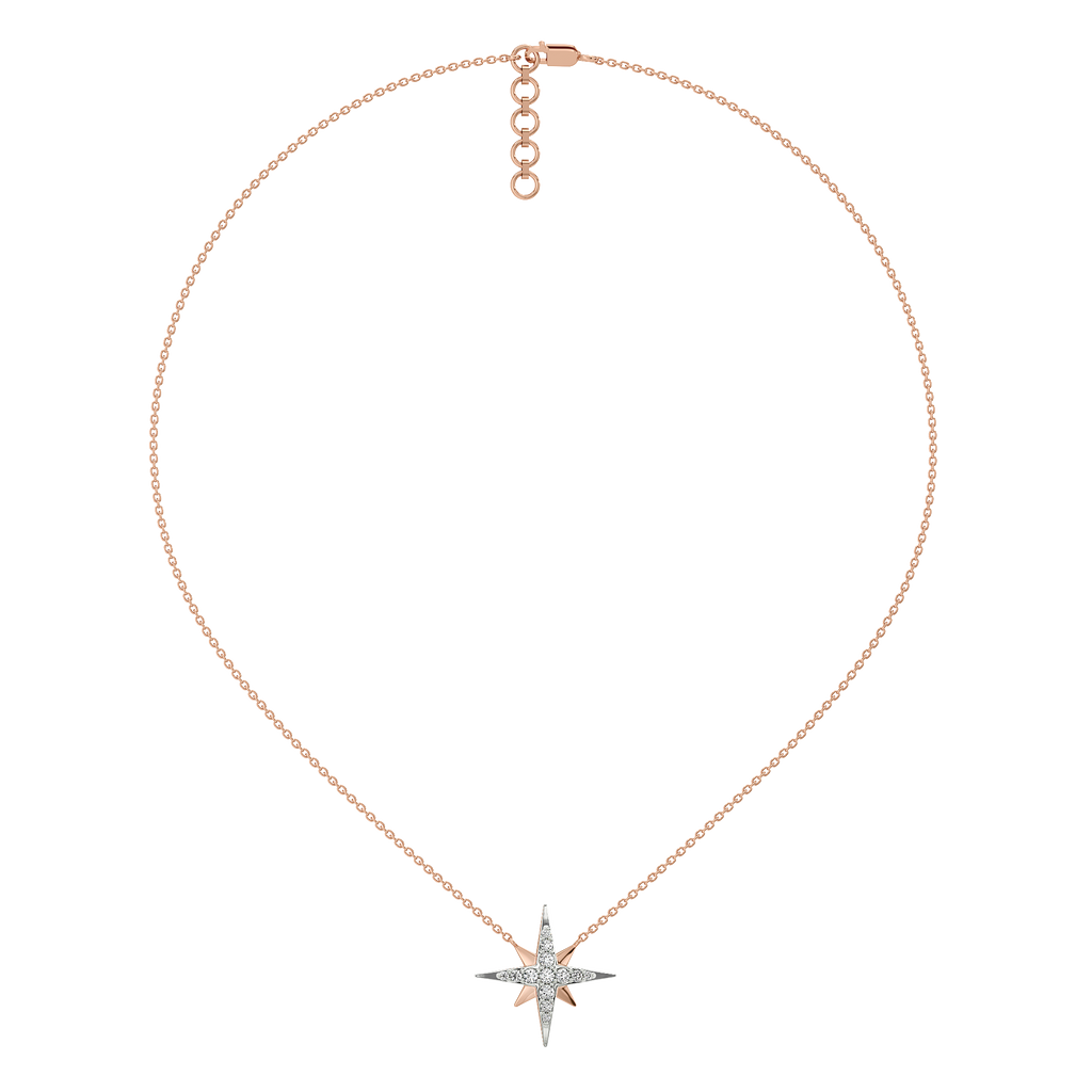 The North Star - Lab Diamond Pendant