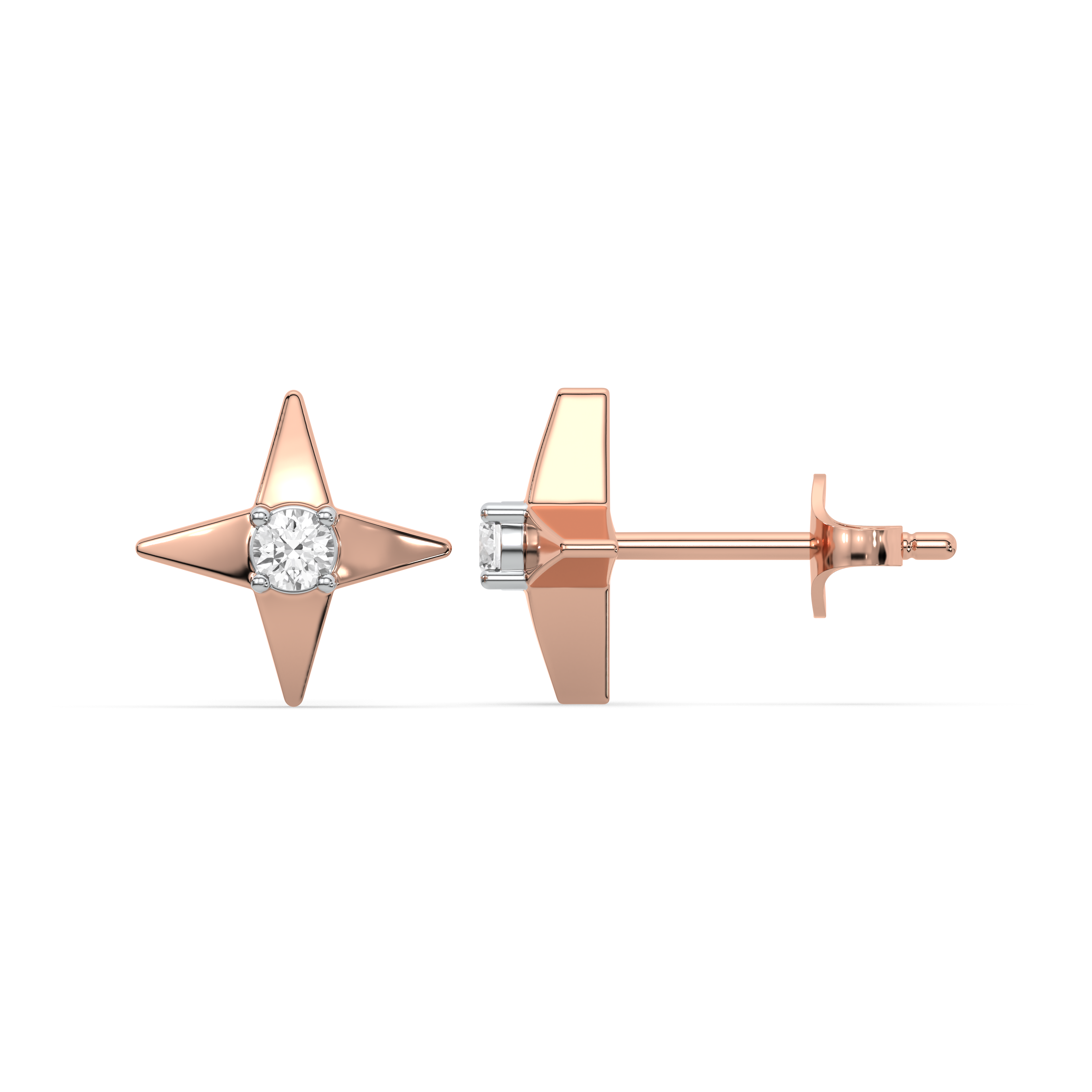 Nova - Lab Diamond Stud Earrings