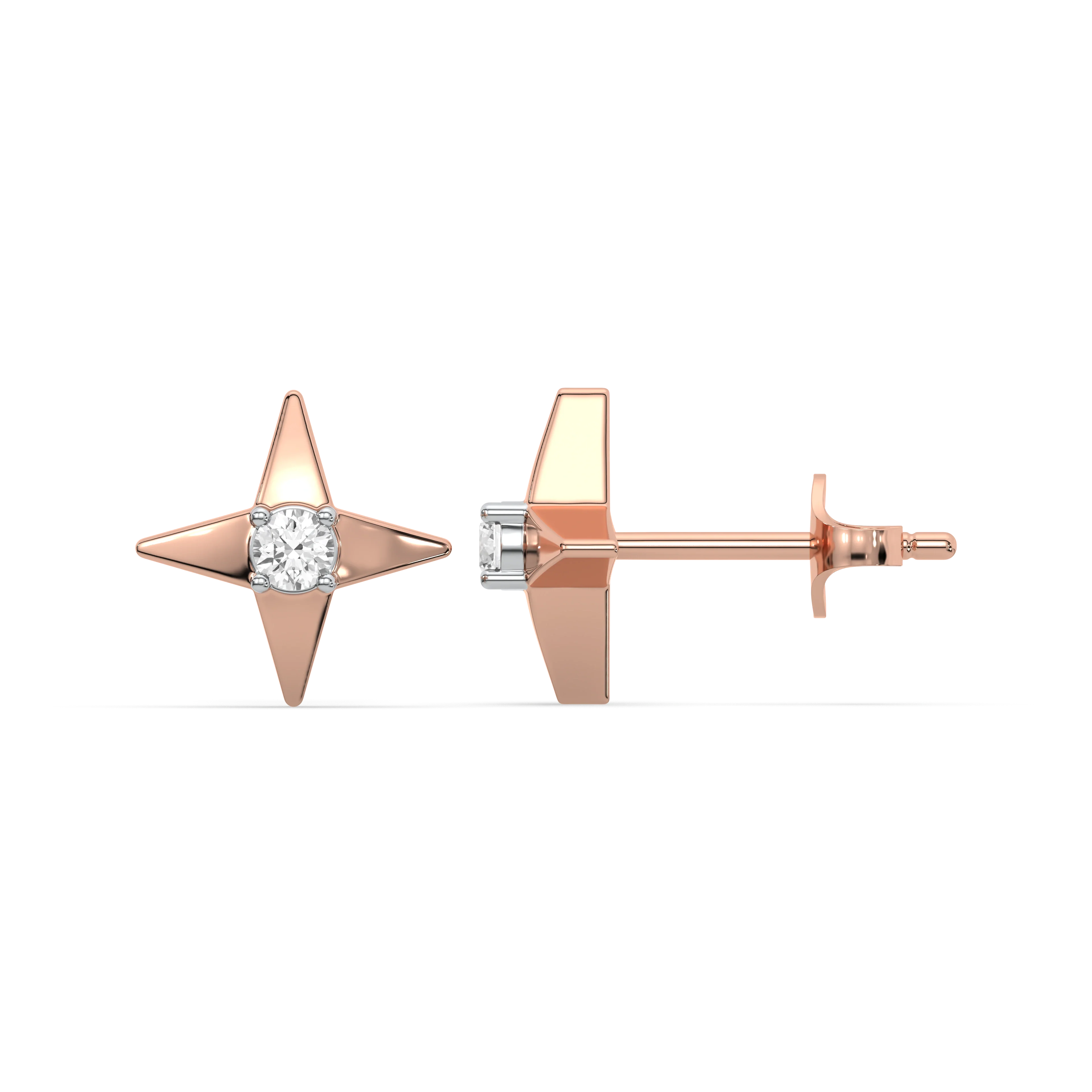 Nova - Lab Diamond Stud Earrings