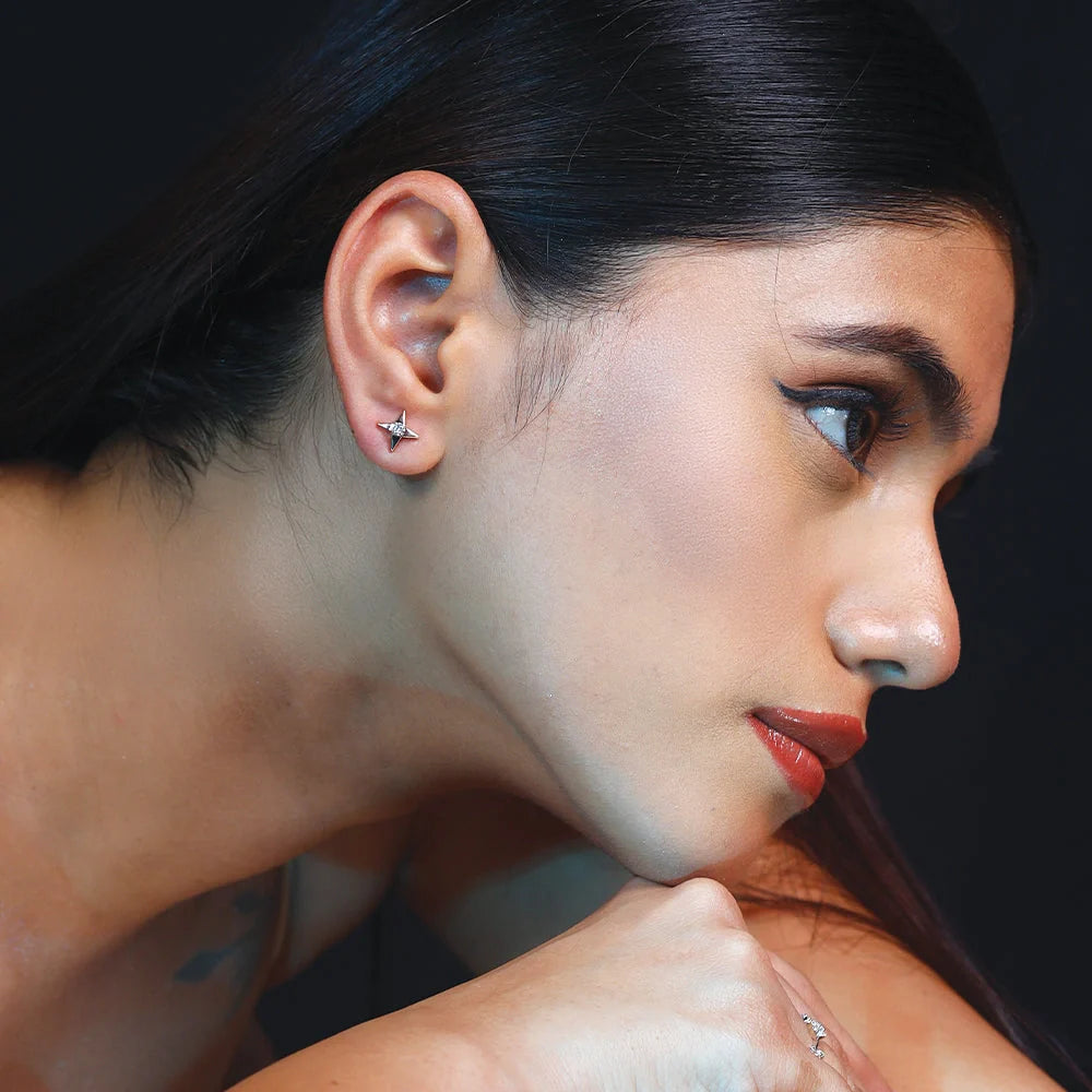 Nova - Lab Diamond Stud Earrings Secondary image