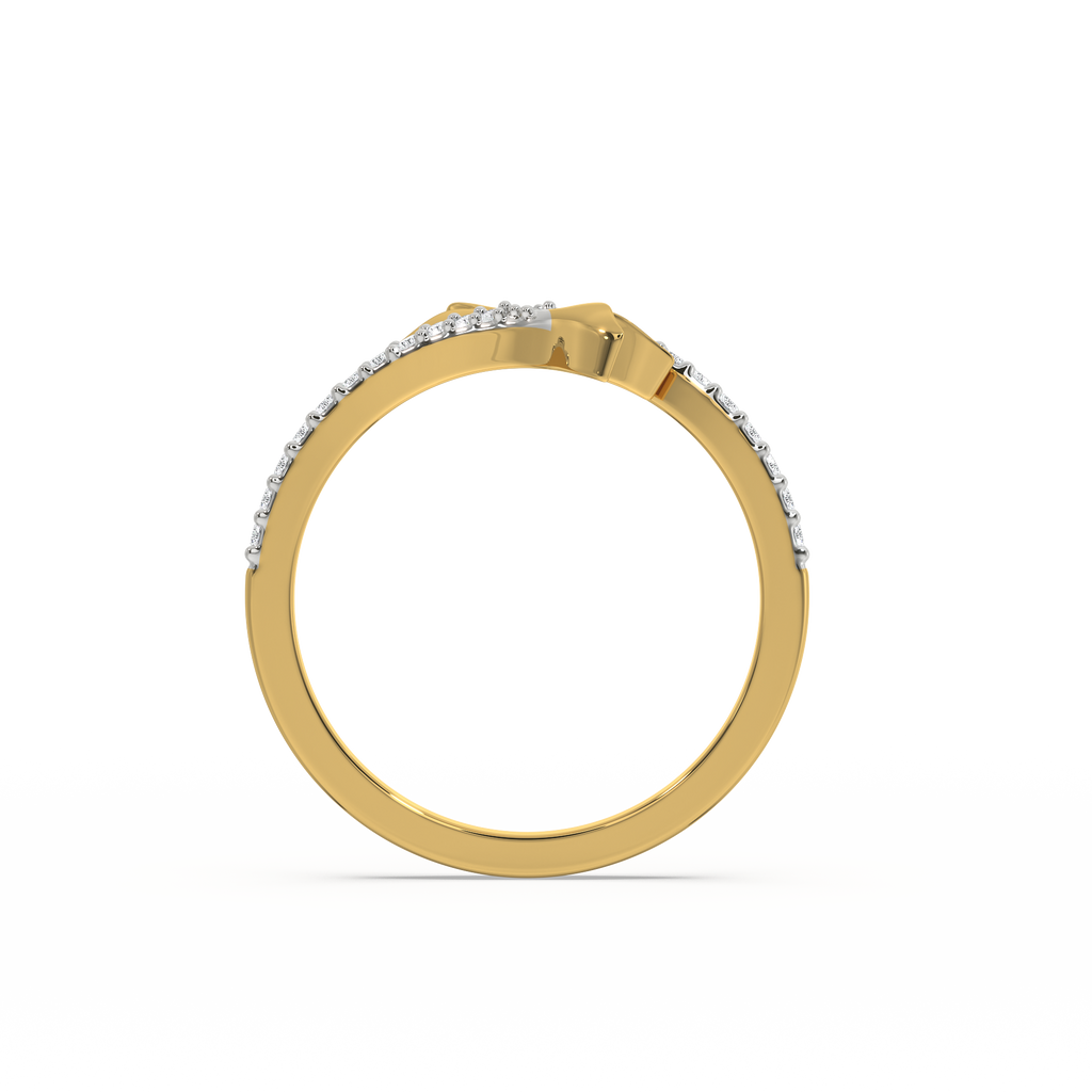 Ocean's Treasure - Lab Diamond Open Top Ring