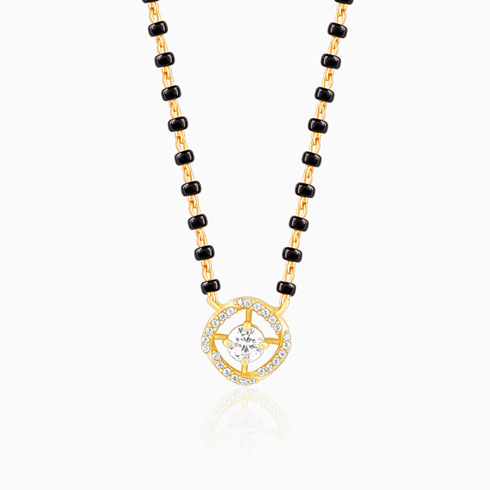 Golden Glitter It On Mangalsutra