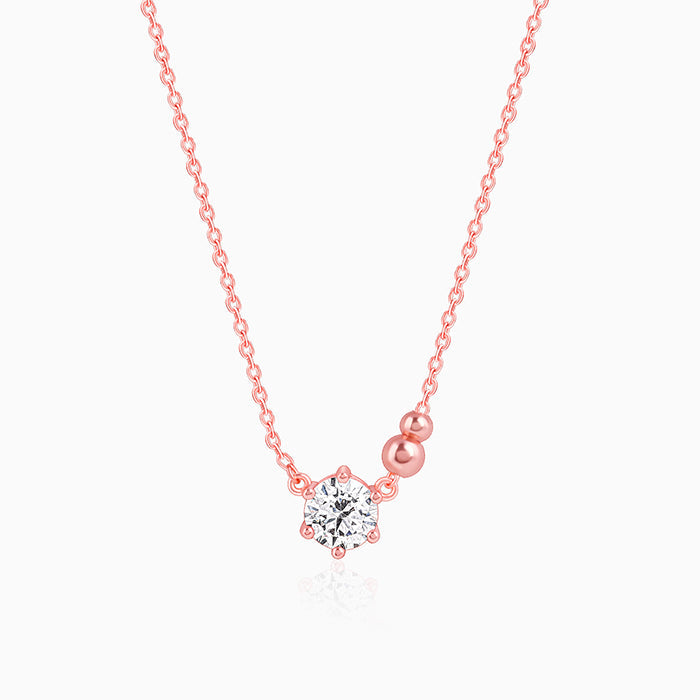 Rose Gold Jovial Necklace