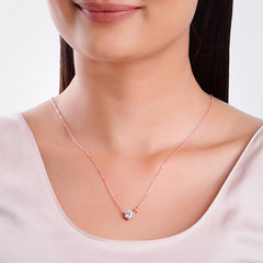 Rose Gold Jovial Necklace