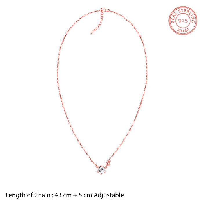 Rose Gold Jovial Necklace