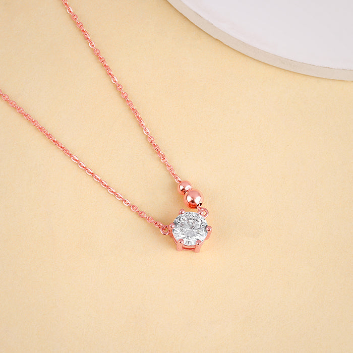 Rose Gold Jovial Necklace